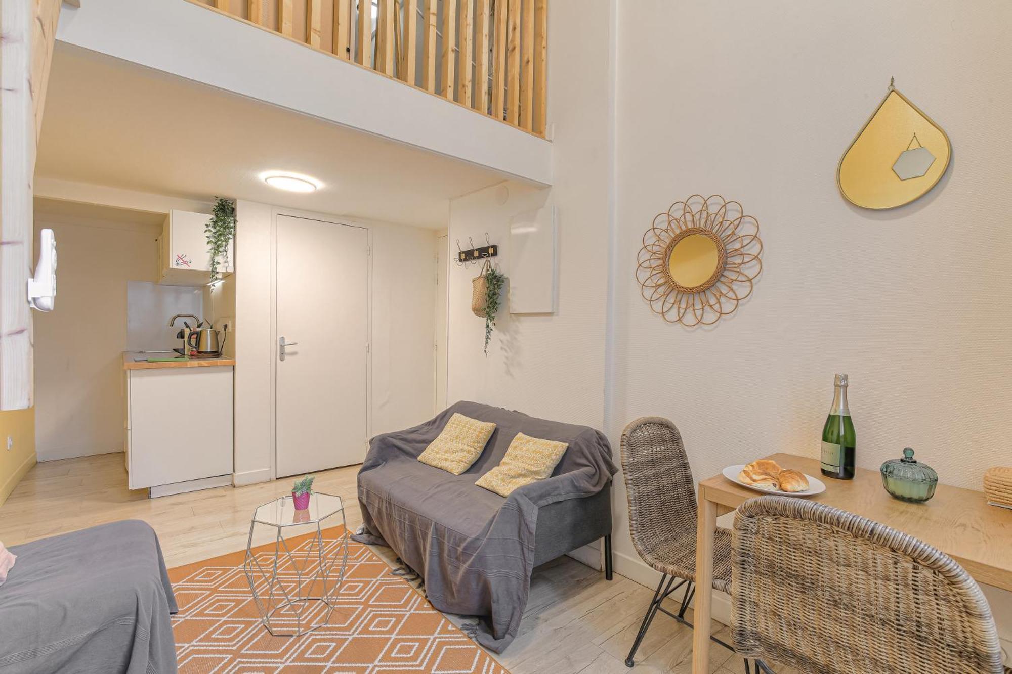 Duplex, Boheme Et Fonctionnel Proche Gratte-ciel * Villeurbanne